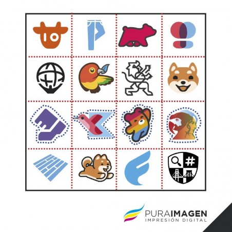 Stickers personalizados FULL COLOR Stickers personalizados FULL COLOR