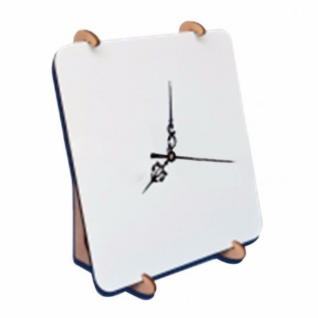Reloj madera cuadrado Reloj madera cuadrado