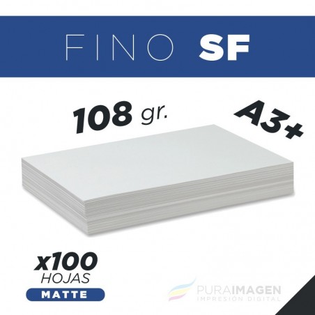Papel Foto - 108 gr. Matte SF A3+ (x100) Papel Foto - 108 gr. Matte SF A3+ (x100)