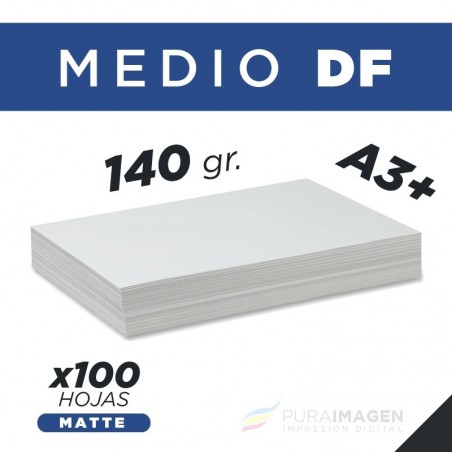 Papel Foto - 140 gr. Matte DF A3+ (x100) Papel Foto - 140 gr. Matte DF A3+ (x100)