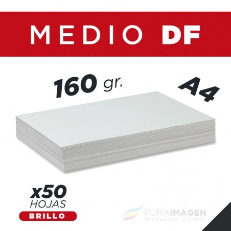 Papel Foto - 160 gr. Brillo DF A4 (x50) Papel Foto - 160 gr. Brillo DF A4 (x50)