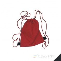 Mochila chica de Jardín roja