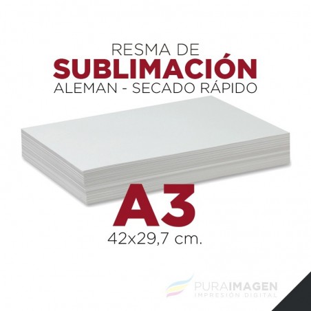 Papel para sublimar A3 - Aleman FNT (x100 hojas) Papel para sublimar A3 - Aleman FNT (x100 hojas)