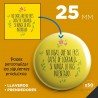 Personalización de botones publicitarios de 25 mm. (x50)