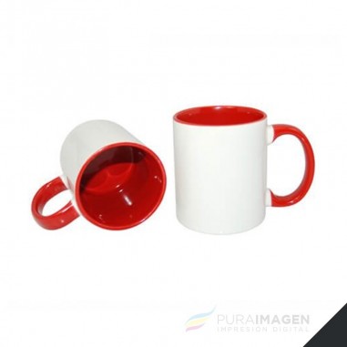 Taza Cerámica Interior Color Orca