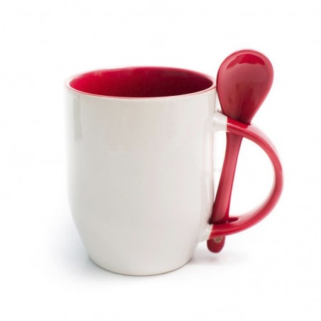 Taza Interior Color c/cucharita