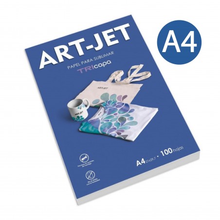Papel para sublimar ART - JET A4 - (x100 hojas)