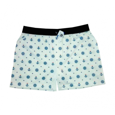 Boxer de niño blanco 100% poliester con...