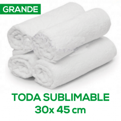 Toalla Blanca TODA SUBLIMABLE 30x45 cm
