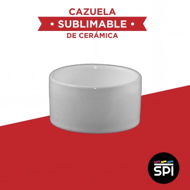 Cazuela de cerámica Sublimable SPI