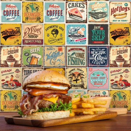 12 Cerámicos / Azulejos 10x10 cm Sublimable / 6mm espesor - Cerámica SPI