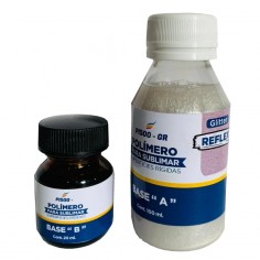 Polimero para Sublimar Rígidos Efecto Glitter Reflex x120ml