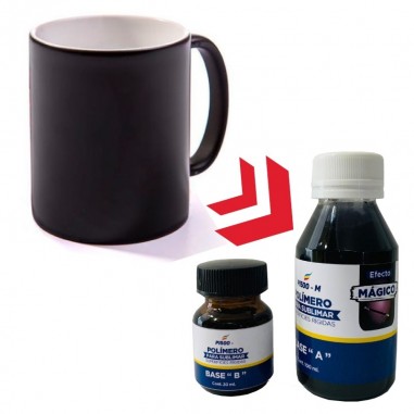Polímero para Sublimar Rígidos Mágico x120ml