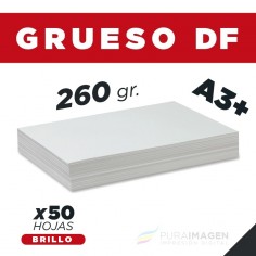 Resma de 50 Hojas A3+ Brillo / 260gr. / Doble Faz / Papel...