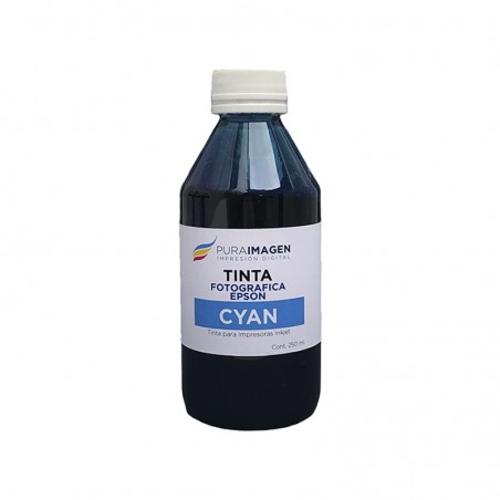 Tinta Fotográfica Premium Cyan x250ml / Impresoras Inkjet