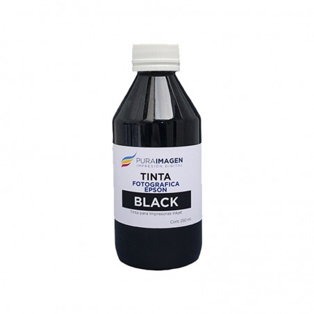 Tinta Fotográfica Premium Negra x250ml / Impresoras Inkjet