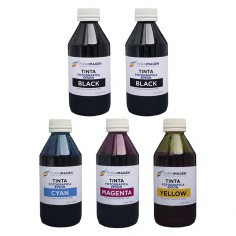 Pack de 5 Tintas Fotográficas Premium (CMYK) x1,25Lts /...