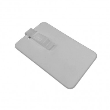 Pack de 10 Credenciales plásticas con broche -...