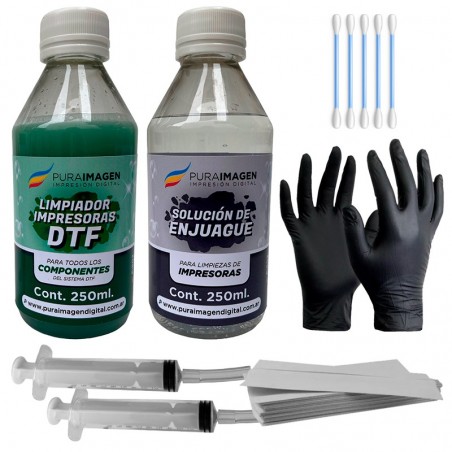 Kit de mantenimiento y limpieza para impresoras DTF