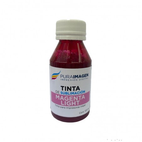 Tinta de Sublimación Magenta light x100ml - Calidad Alemana / Impresoras InkJet