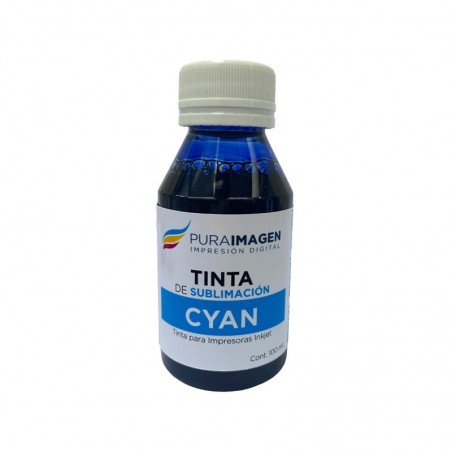 Tinta de Sublimación Cyan x100ml - Calidad Alemana / Impresoras InkJet