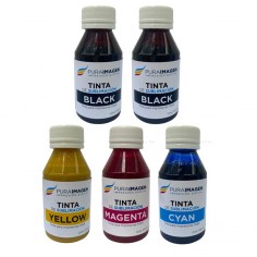 Pack de 5 Tintas de Sublimación (CMYKK) x500ml - Calidad...