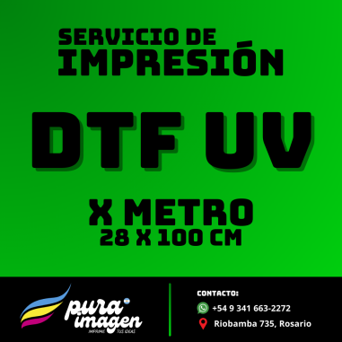 Impresión en DTF UV por Metro – Alta Calidad y Durabilidad