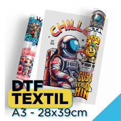 Impresión DTF Textil - A3