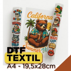 Impresión DTF Textil - A4