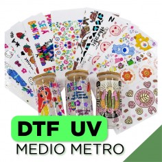 Impresión DTF UV - Medio Metro