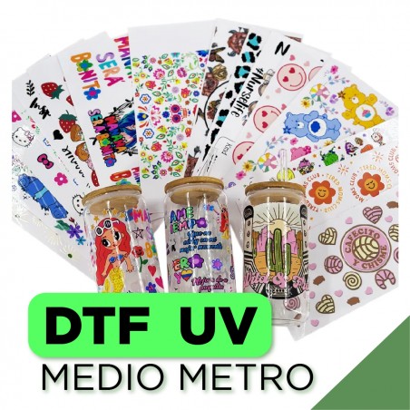 Impresión DTF UV - Medio Metro