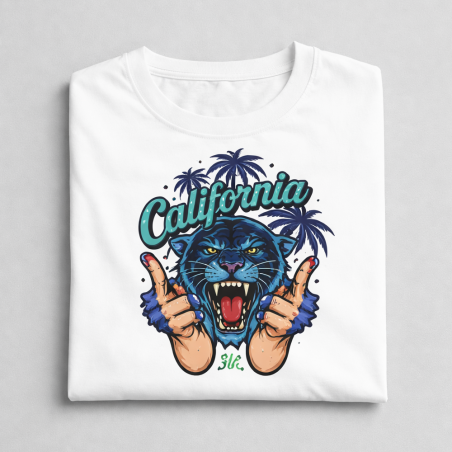 Remera blanca 100% poliester de Adulto unisex - Mangas cortas / para Sublimar