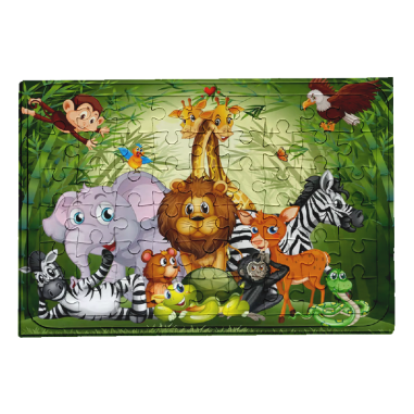 Rompecabeza de 54 piezas de cartón 20x29cm -...