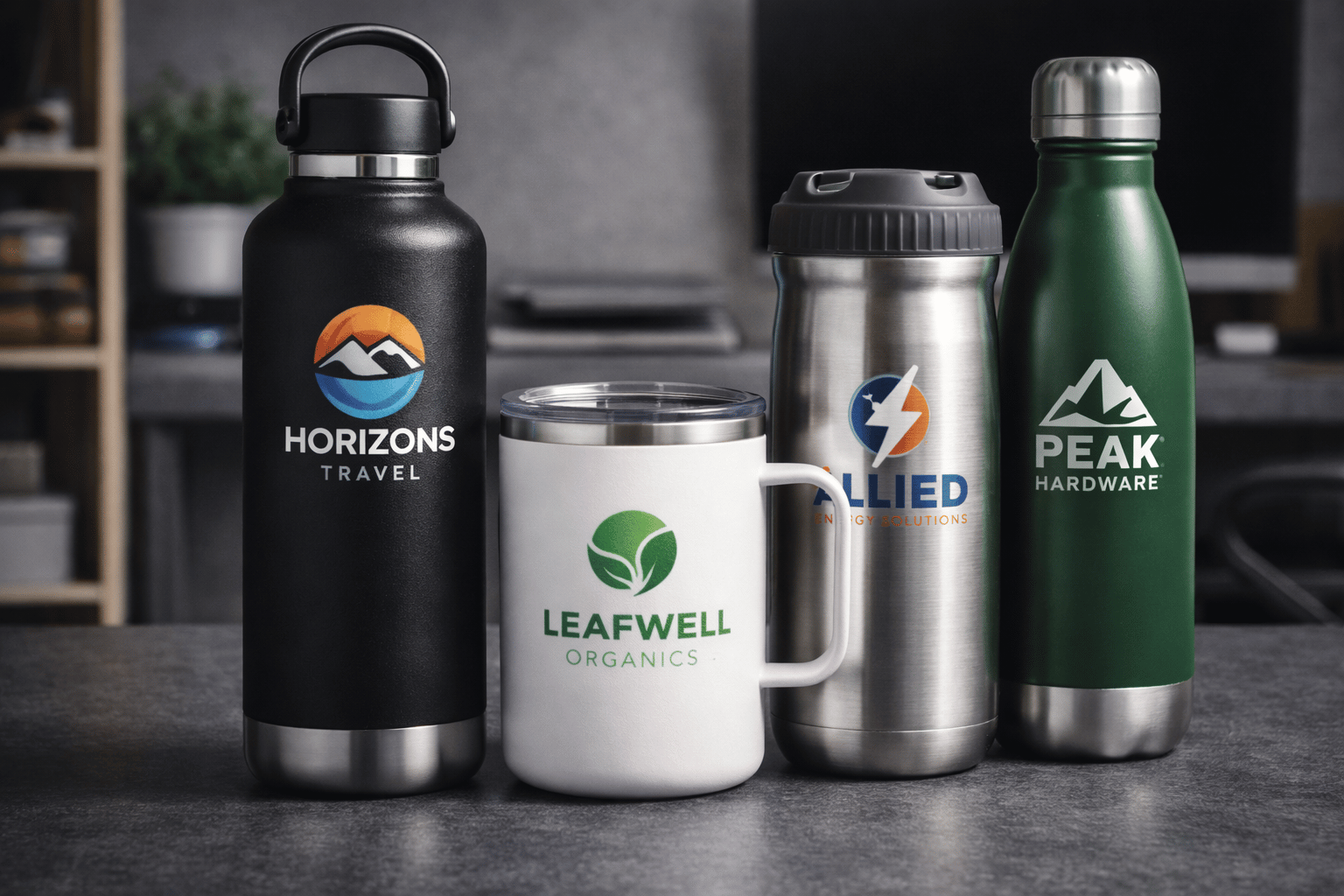 Botellas y termos personalizados