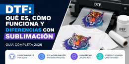 DTF: qué es, cómo funciona y diferencias con sublimación (guía completa 2026)
