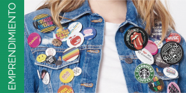 Pin o Botón Publicitario - Micro-Emprendimiento