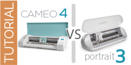 Diferencias entre Silhouette CAMEO 4 y PORTRAIT 3